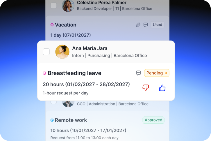 Clock-in App Absence Manager
